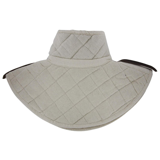 Cotton Padding Collar Armor Medieval Garment White