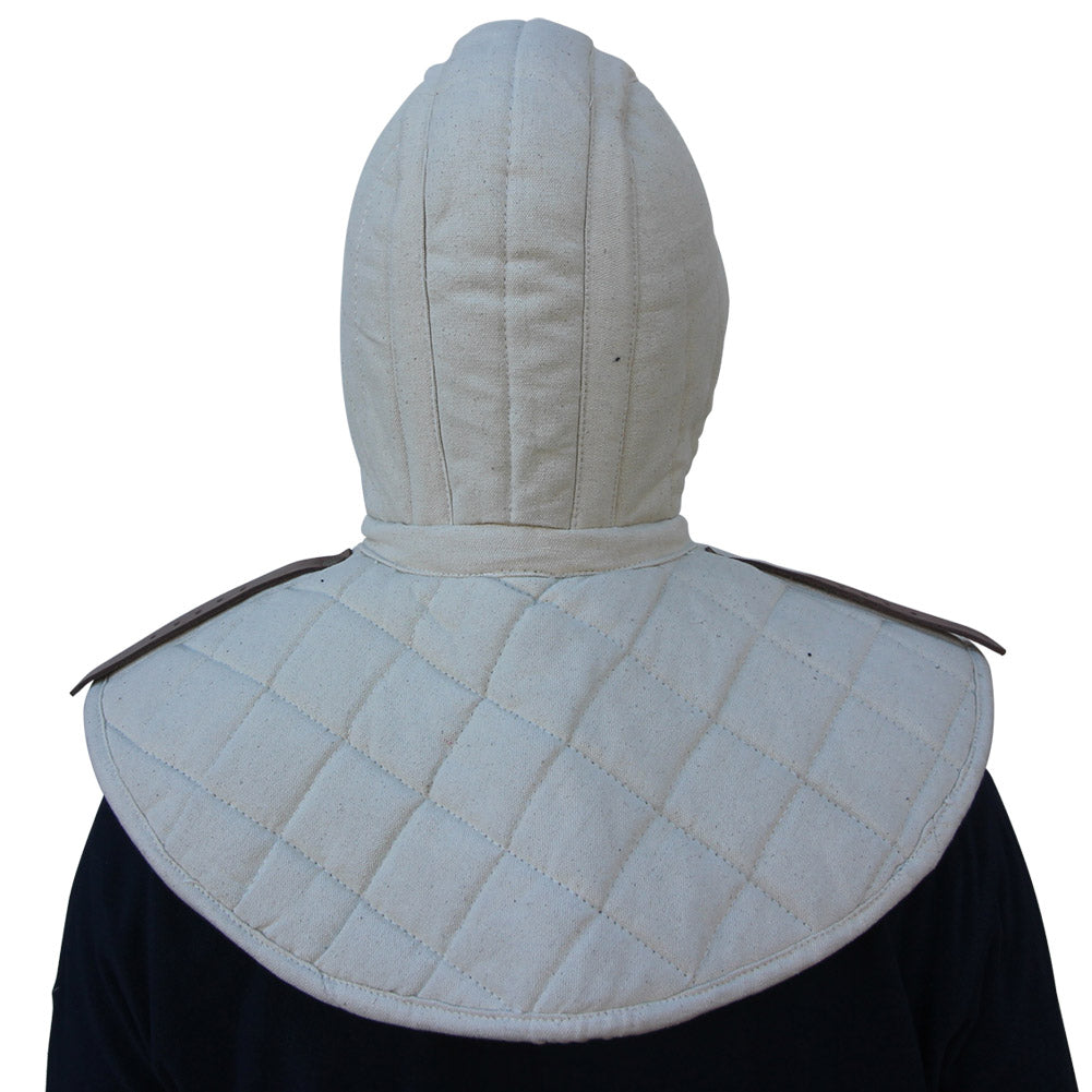 Cotton Padded Collar Armor And Cap