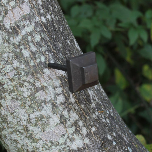 Old World Hand Forged Flat Top Clavos