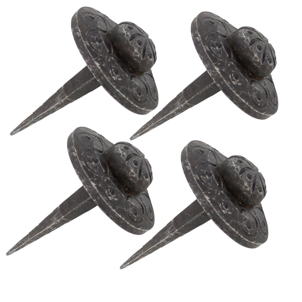 Decorative Artisan Forged Iron Clavos Set