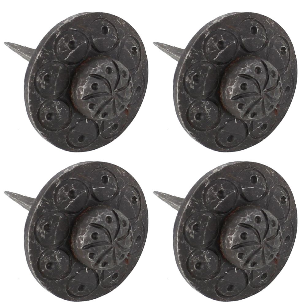 Decorative Artisan Forged Iron Clavos Set