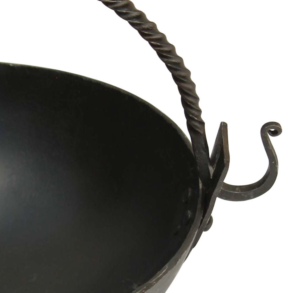 Campfire Medieval Iron Viking Kettle