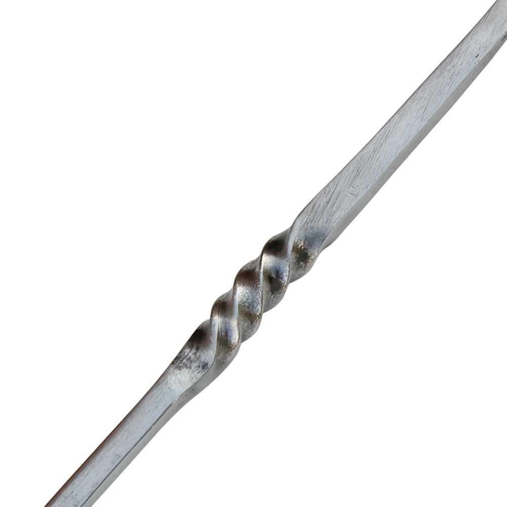 Medieval Style Stainless Twisted Eating Pick