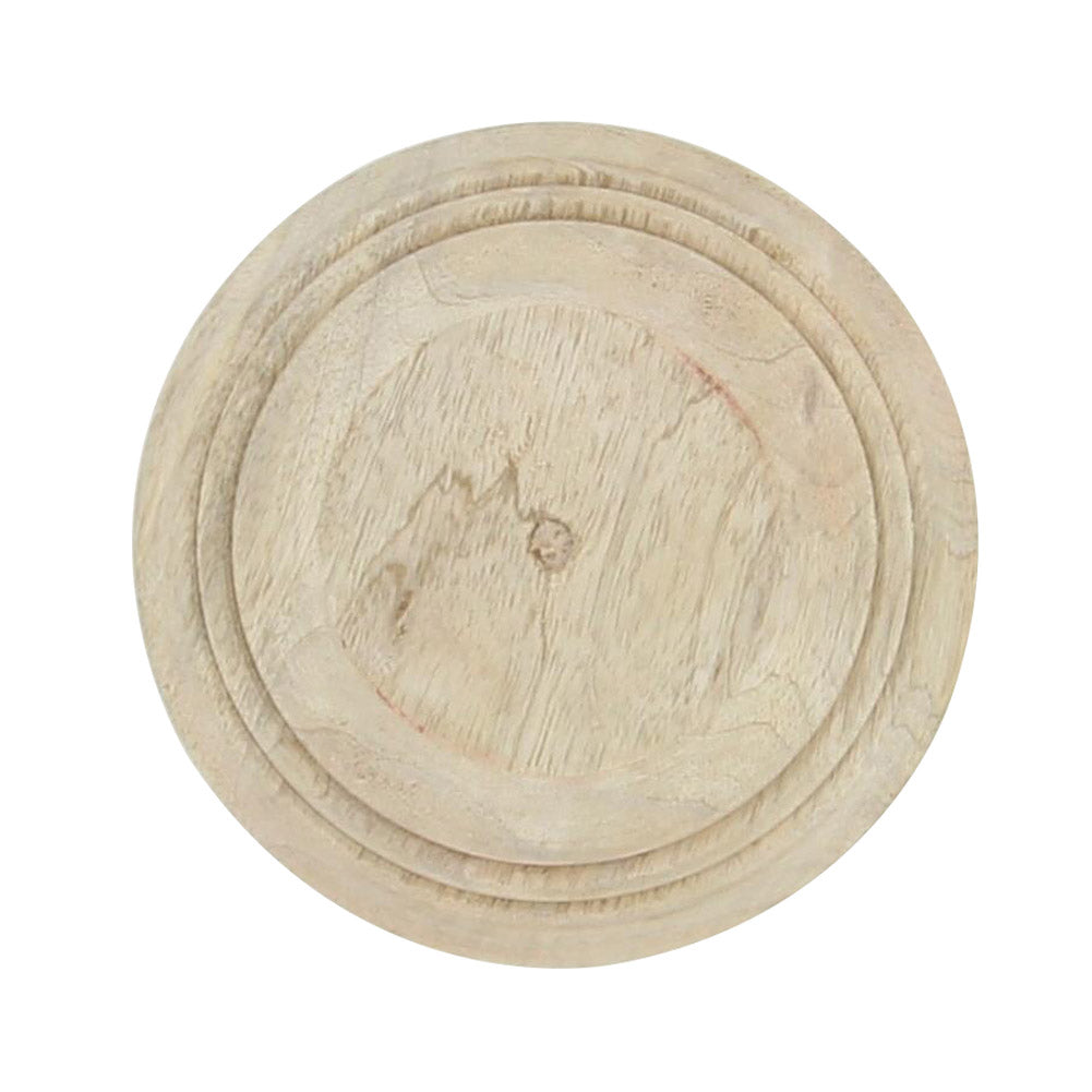 Traditional Roman Cena Wooden Bowl