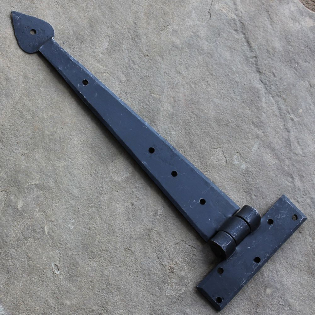 Medieval Spear Style Forged Strap Hinge