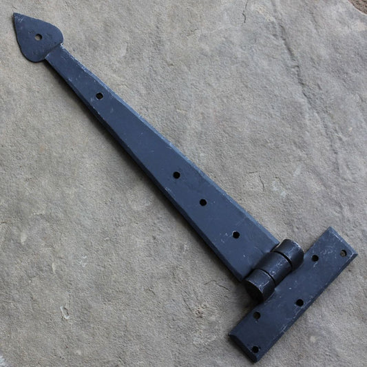 Medieval Spear Style Forged Strap Hinge