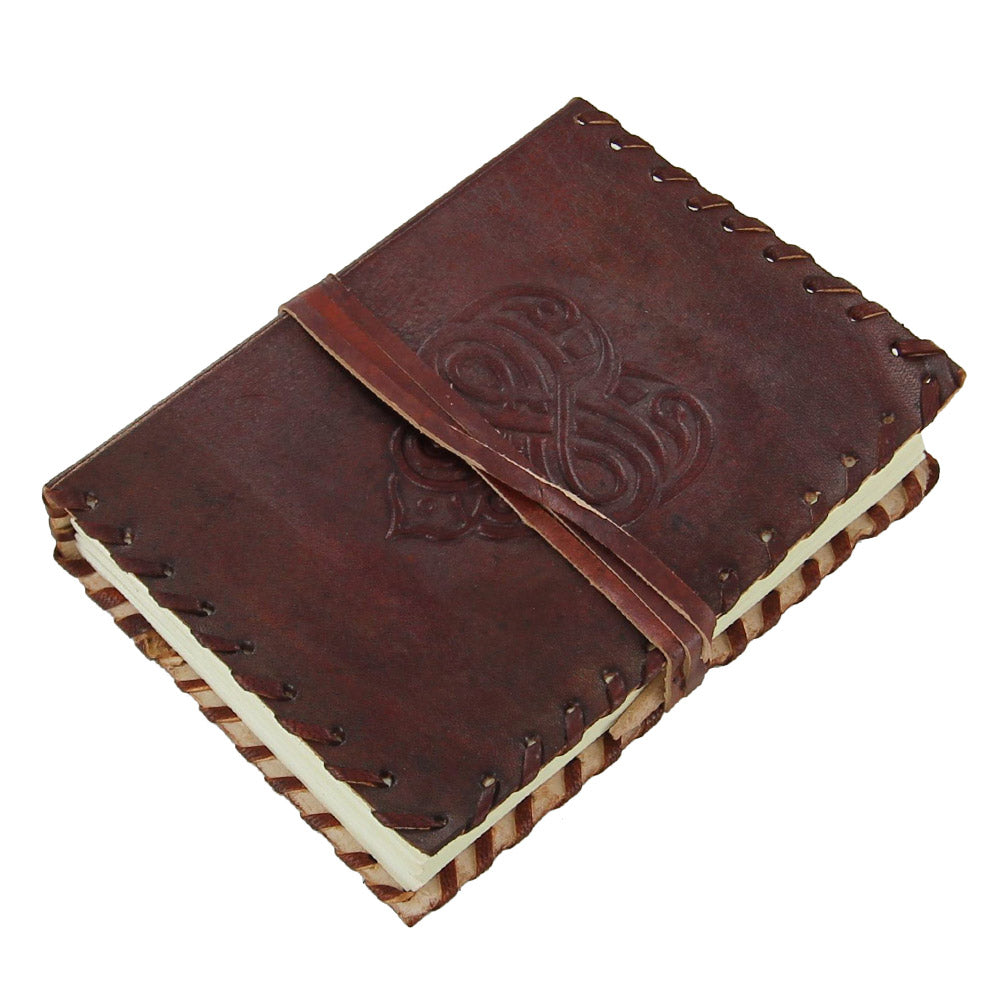 Celtic Infinite Love Leather Brown Journal