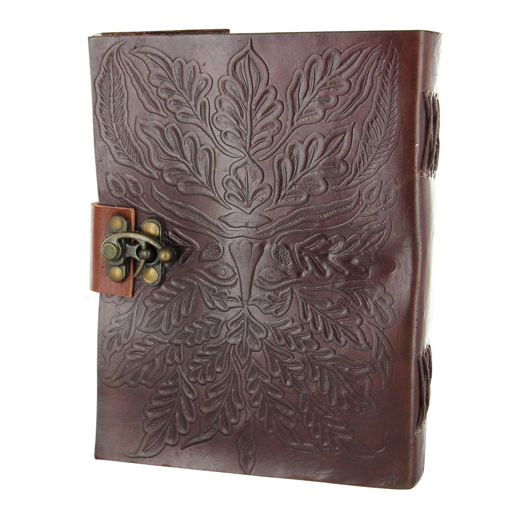 Green Man's Renaissance Leather Journal