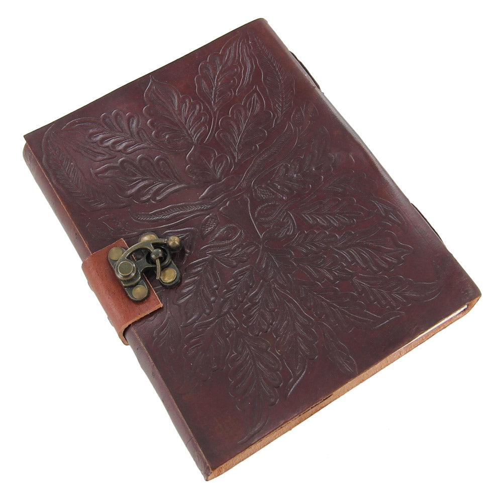 Green Man's Renaissance Leather Journal