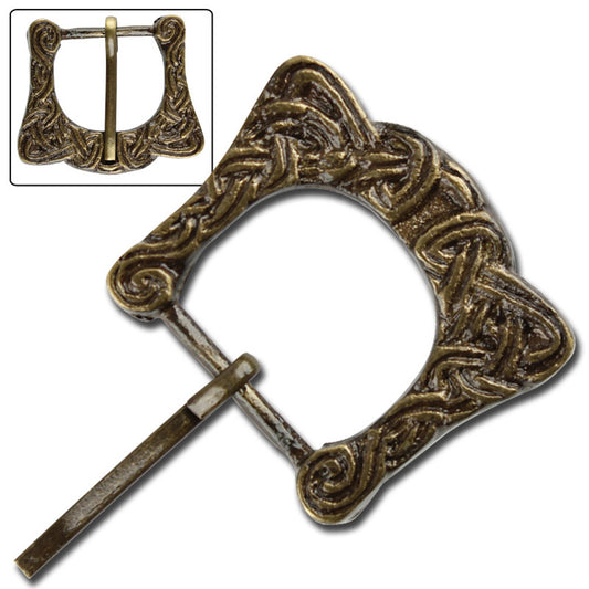 Medieval Brass Viking Belt Buckle