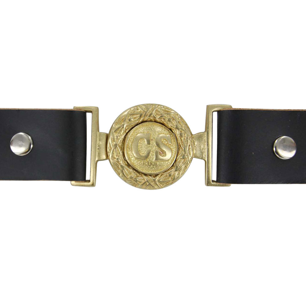 Civil War Confederate Officers Belt Buckle