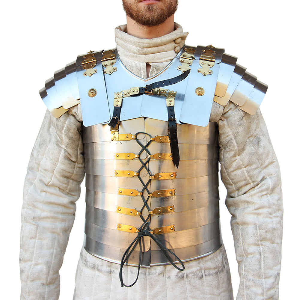 Roman Soldier Military Lorica Segmentata Body Armor