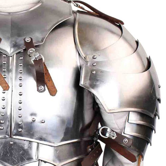 Medieval 18g Steel Avenger Pauldrons Set