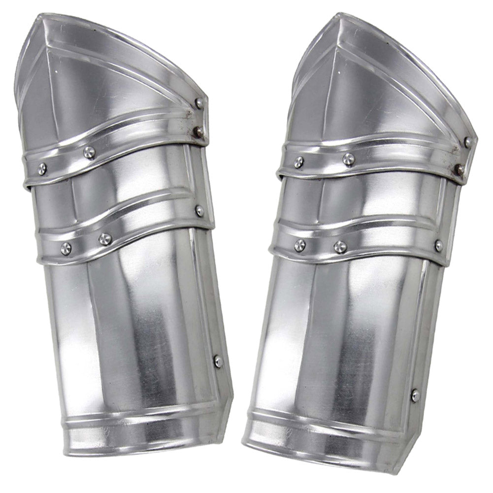 Battle Ready Armor Vambraces 18G Steel Pair