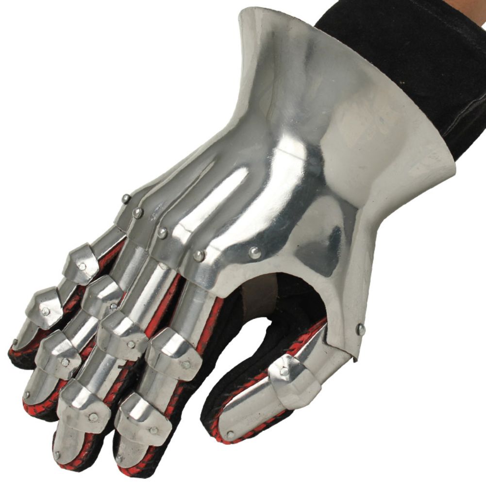 Medieval Renaissance Functional Hourglass Gauntlets Set