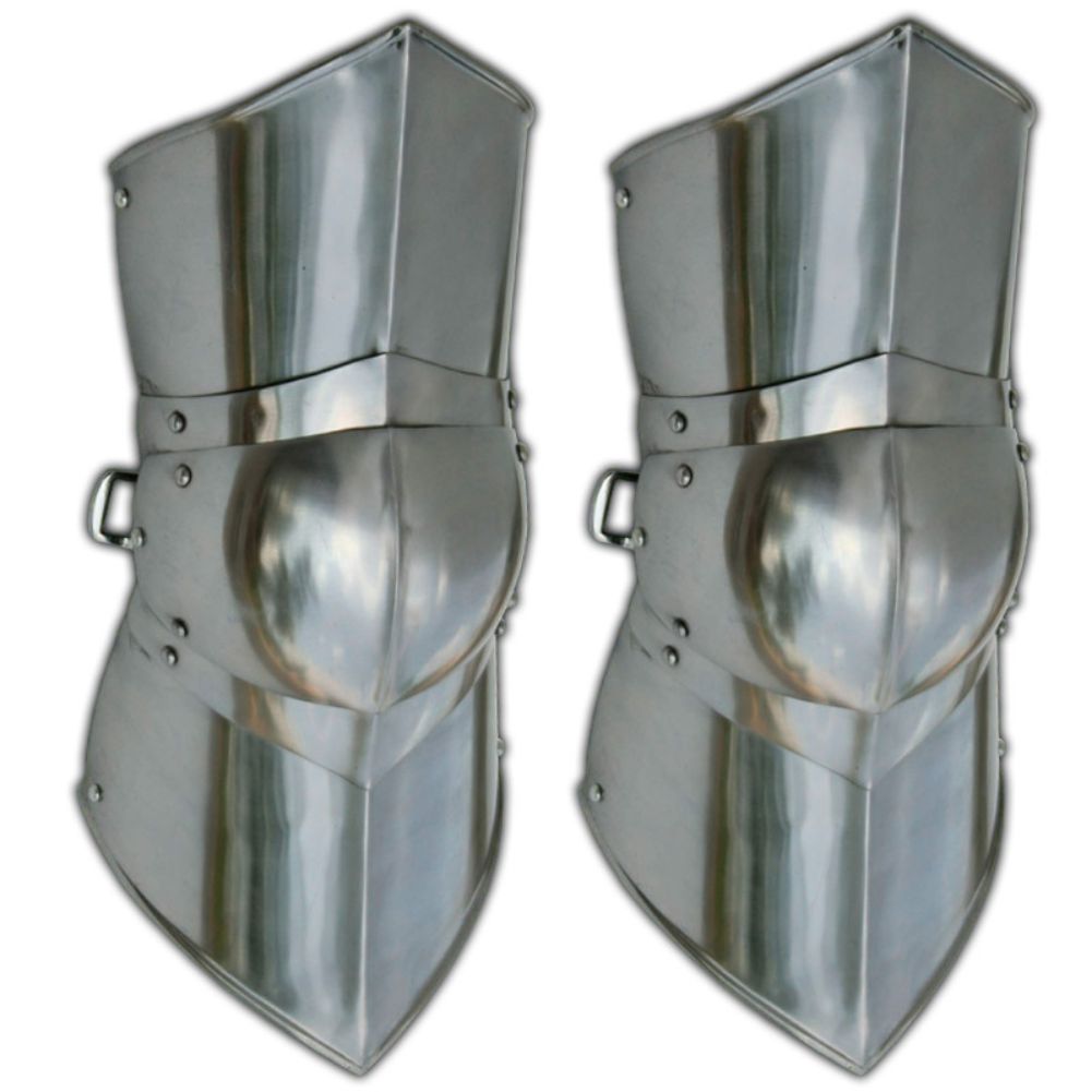 Authentic Battle Ready Greaves Leg Armor Large