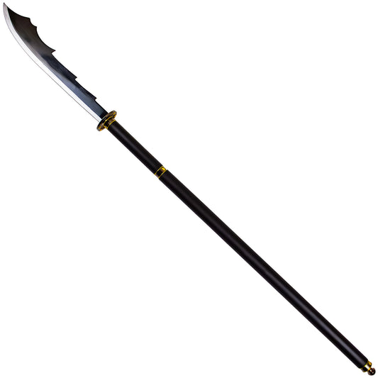 Way of the Wandering Samurai Naginata Detachable Martial Arts Polearm Sword with Wooden Scabbard