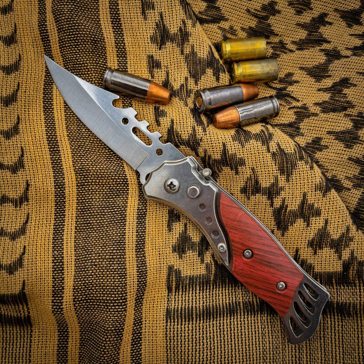 Shift Gears Mini Automatic Clip Point Knife