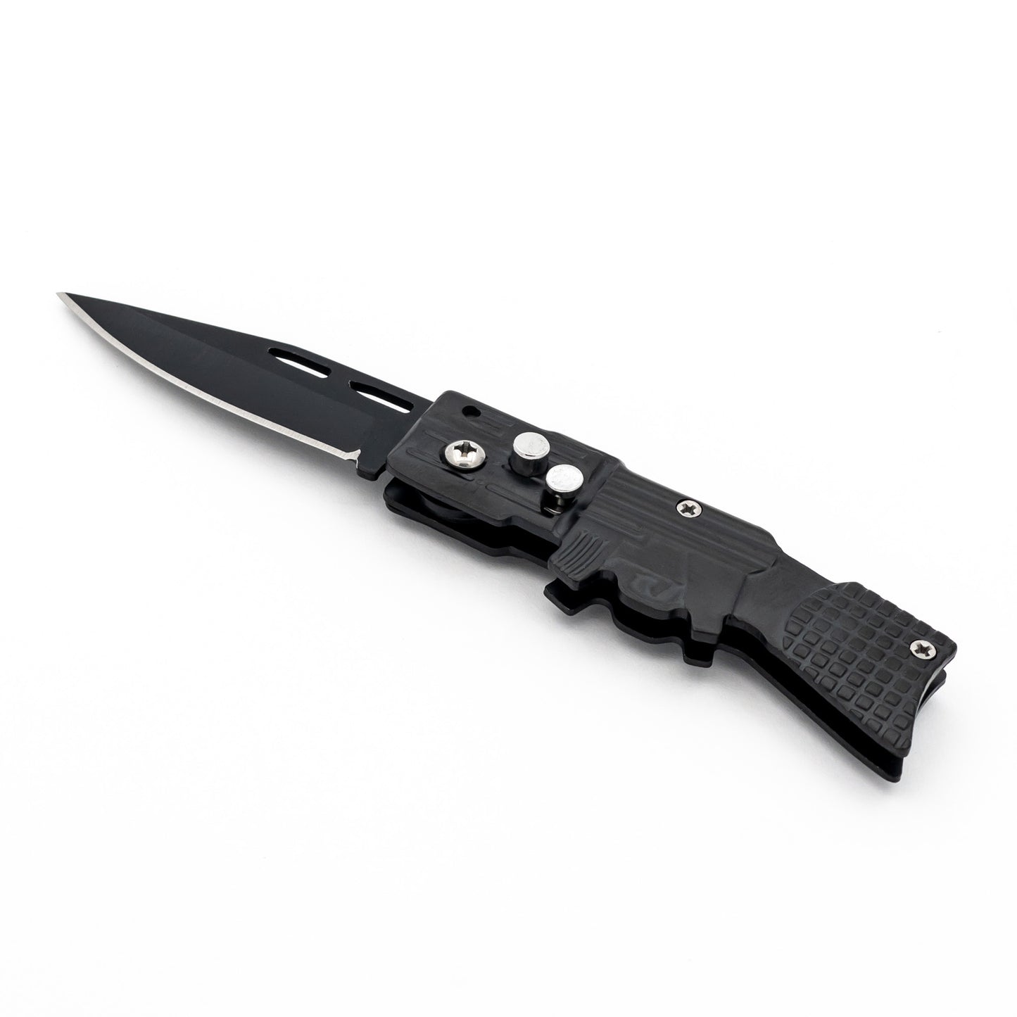 Pew Pew Mini Automatic Drop Point Knife