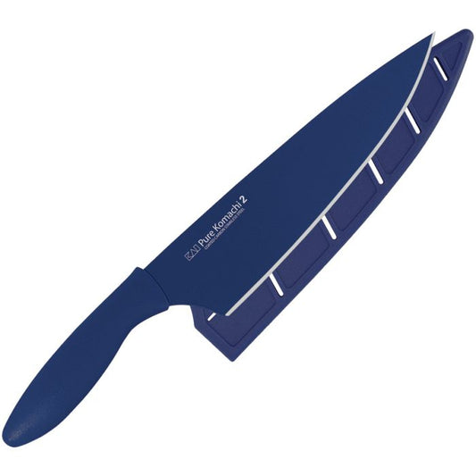 Kai USA Chefs Knife Navy Blue