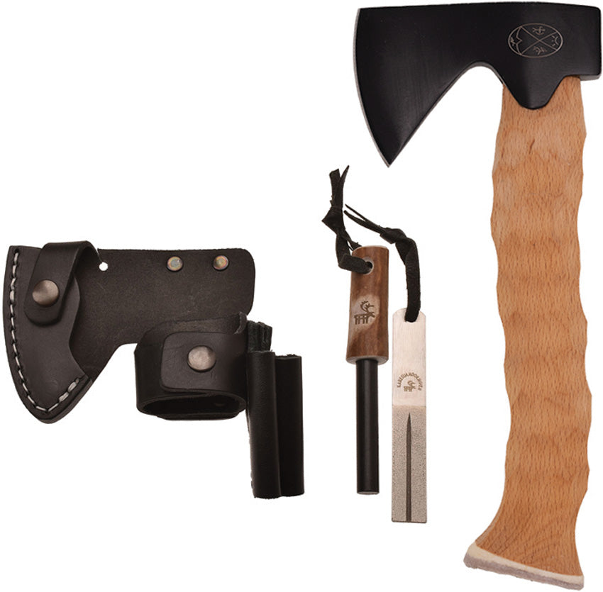 Bushcraft Axe Carbon Black Set