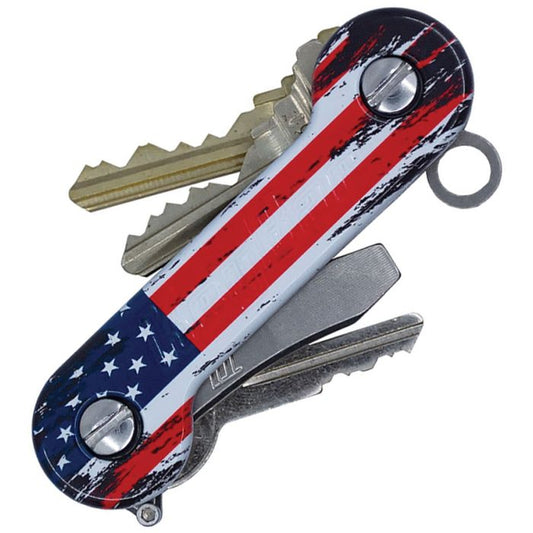 KeyBar KeyBar Aluminum American Flag