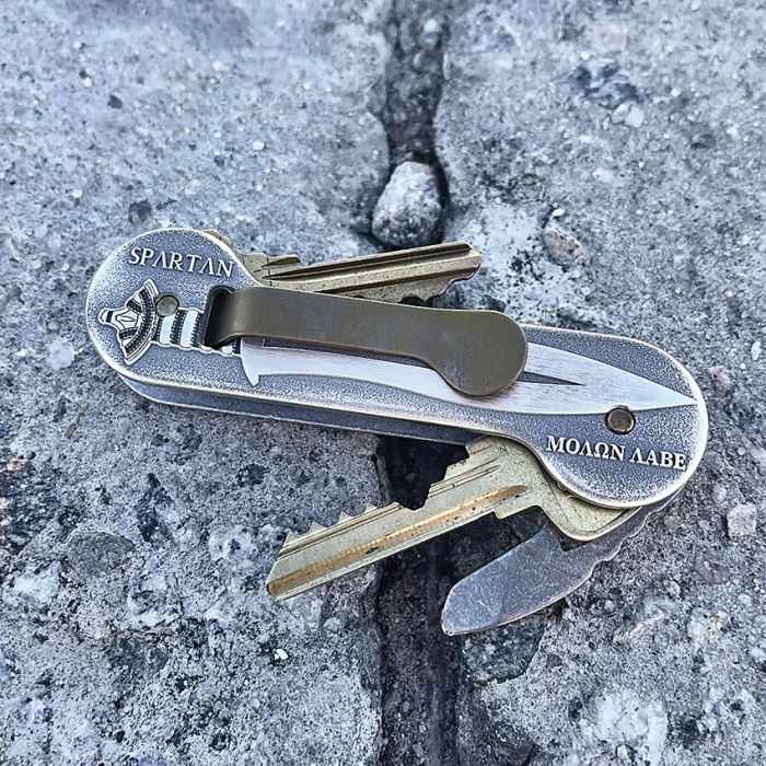 KeyBar KeyBar Deep Engraved Spartan