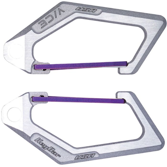 KeyBar KeyVice Carabiner Purple