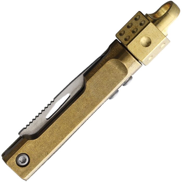 Ketuo Dice EDC Mini Folder Brass