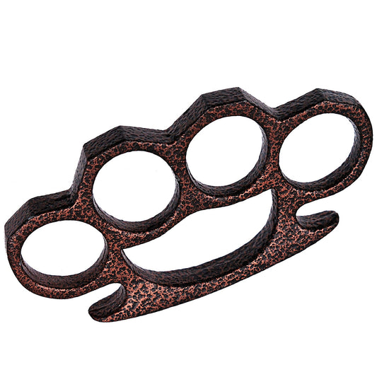 Solid Steel Knuckle Duster Brass Knuckle - Copper