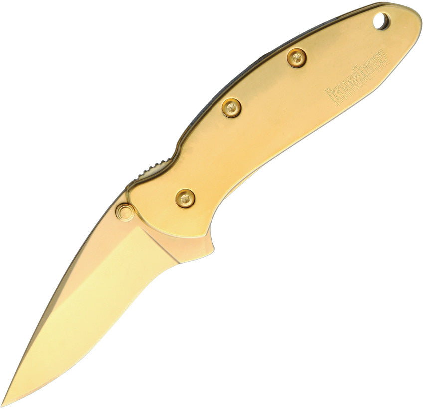 Kershaw-Chive Framelock A/O Gold