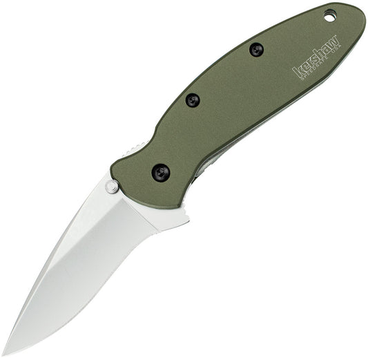 Kershaw-Scallion Linerlock A/O Green