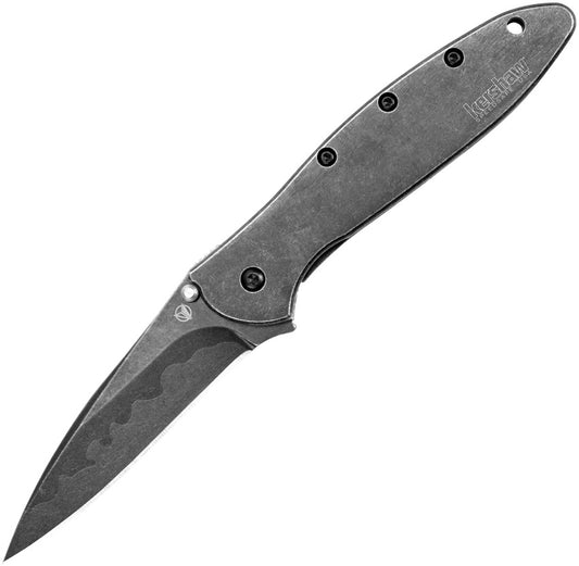 Kershaw-Leek Framelock A/O BlackWash