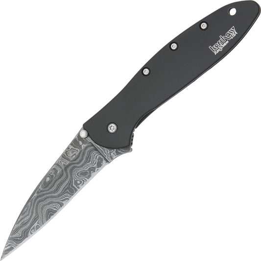 Kershaw-Leek Framelock A/O Damascus