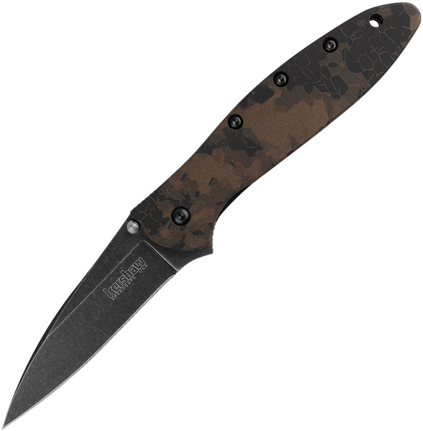 Kershaw-Leek Linerlock A/O Dig Brown