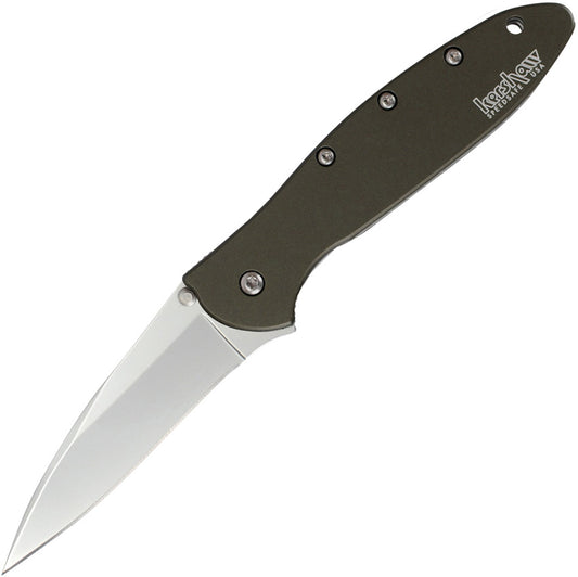 Kershaw-Leek Linerlock A/O Olive