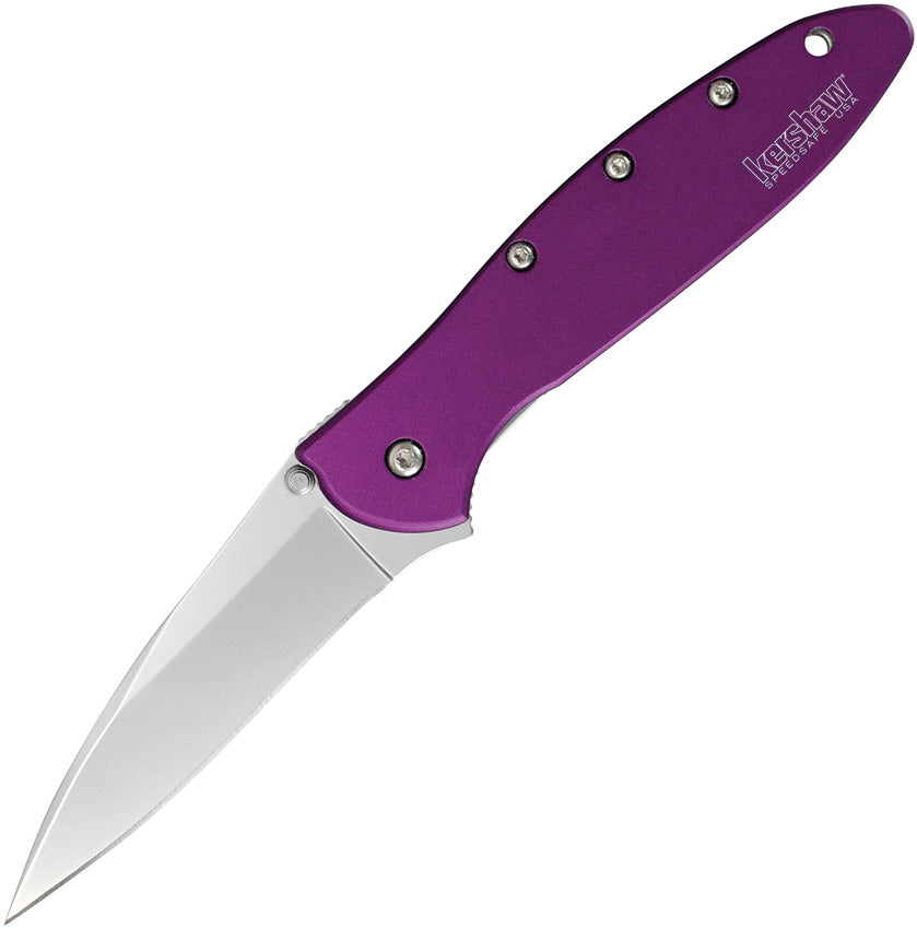 Kershaw-Leek Linerlock A/O Purple