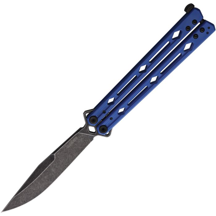 Kershaw Lucha Blue Blackwashed