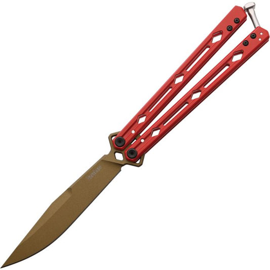 Kershaw Lucha Butterfly Knife Red