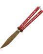 Kershaw Lucha Butterfly Knife Red