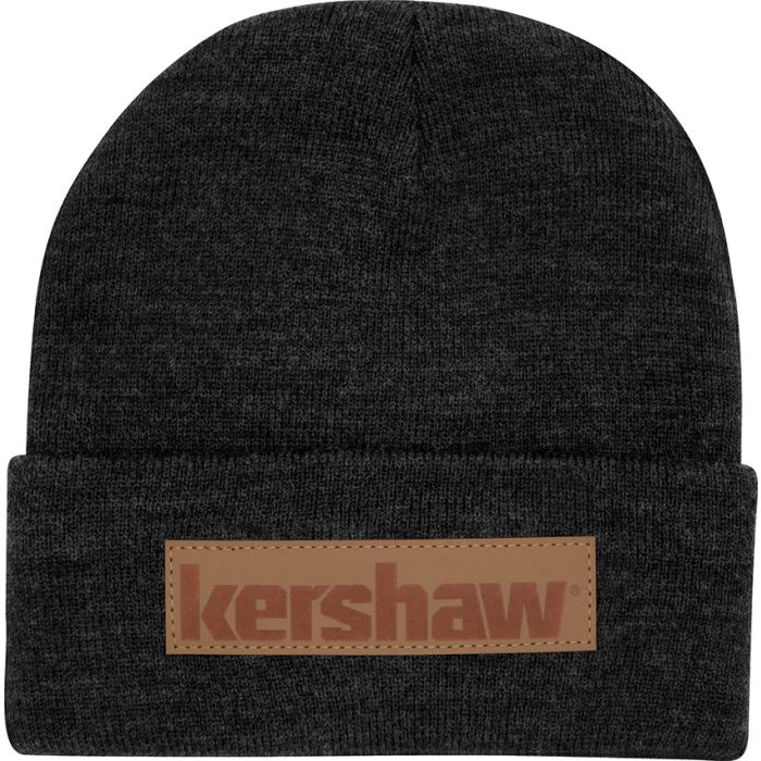 Kershaw Gray Beanie With Patch