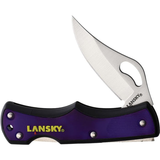 Lansky Small Lockback Purple