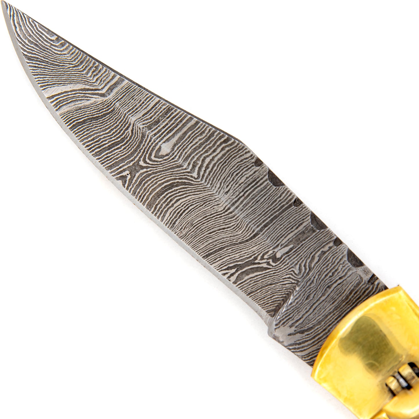 Playing Dirty Turkish Clip Point Automatic Switchblade Lever Knife | Micarta Handle