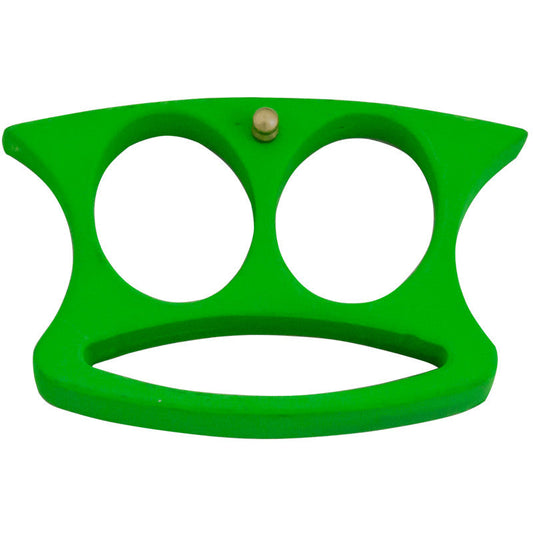 Lil' Buddy Mini Double Finger Belt Buckle/ Paper Weight - Toxic Green