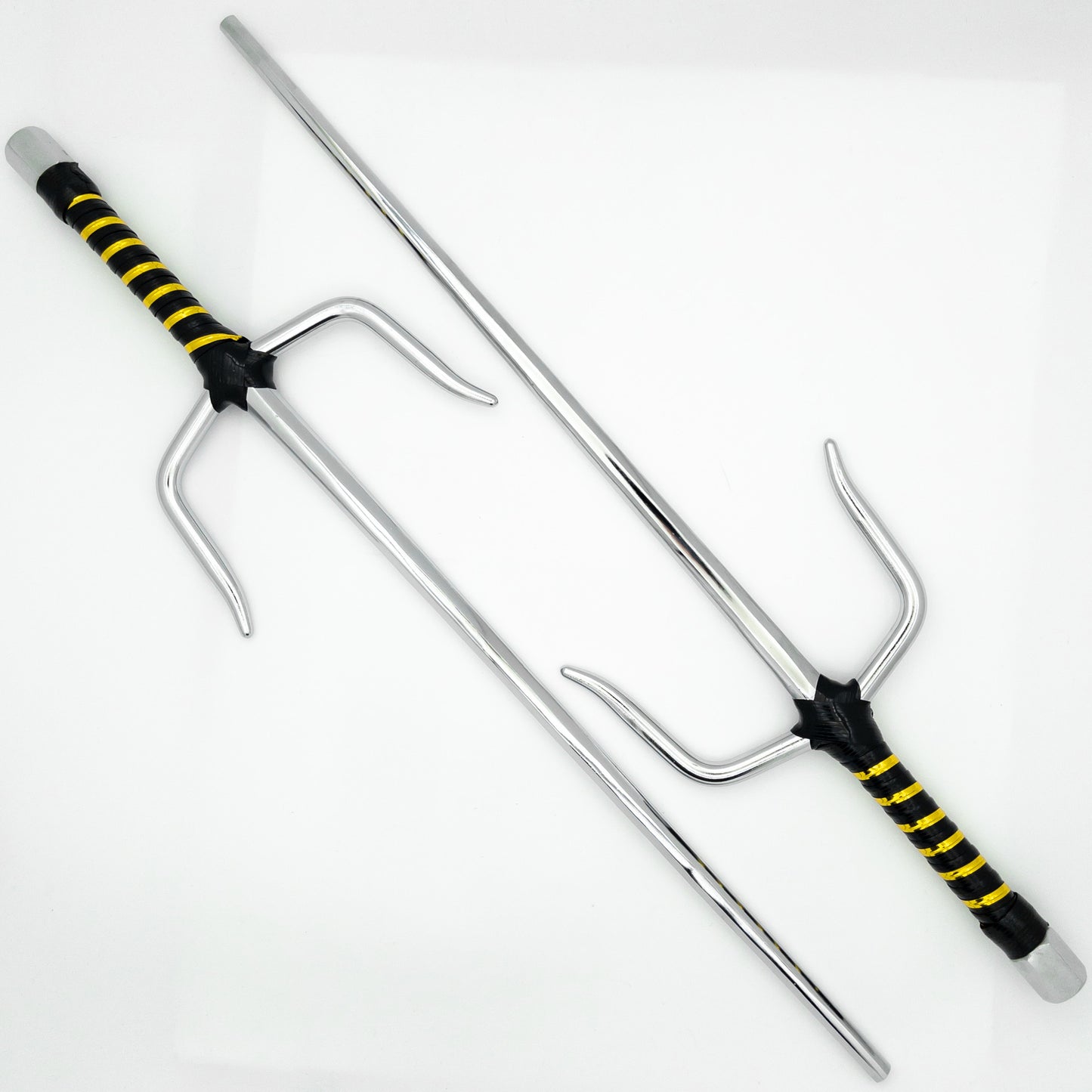 With the Sun Octagonal Martial Arts Training Sai | Set of 2