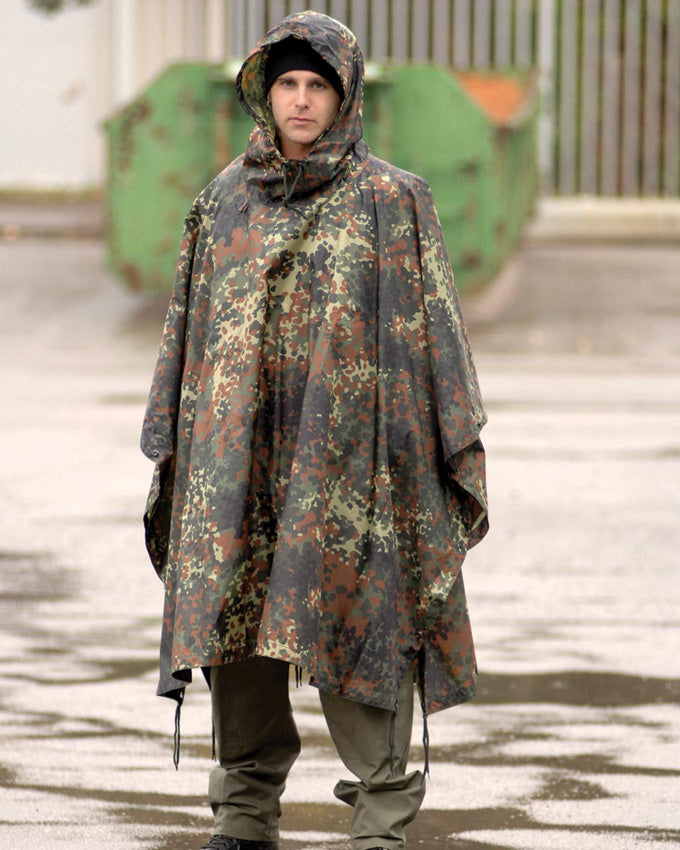 Flecktarn Ripstop Poncho