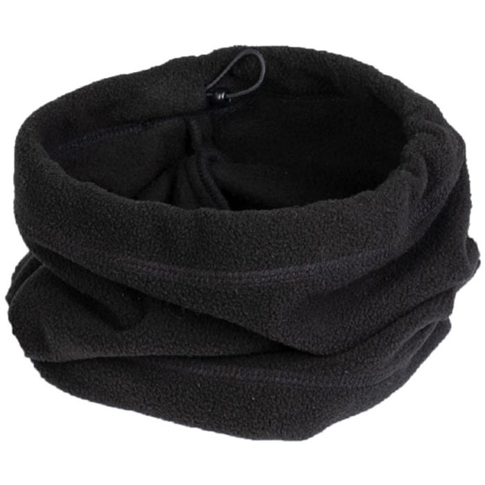 Mil-Tec Neck Warmer Fleece Black