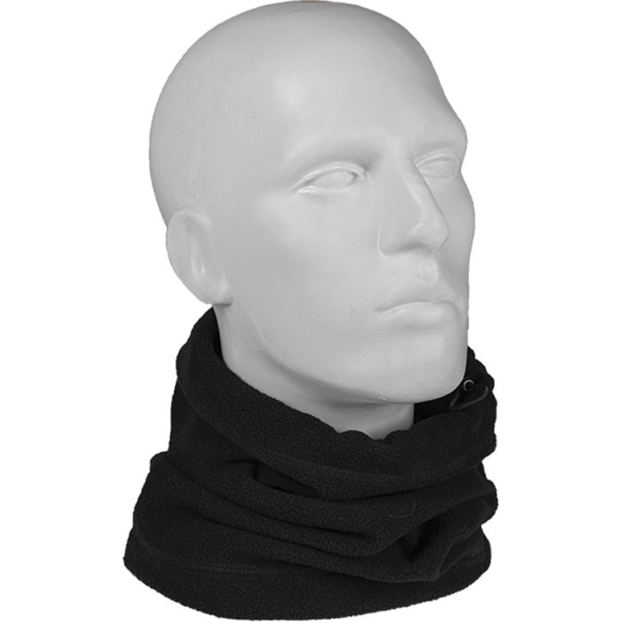 Mil-Tec Neck Warmer Fleece Black