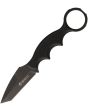 Maserin Neck Knife N690 Black G10