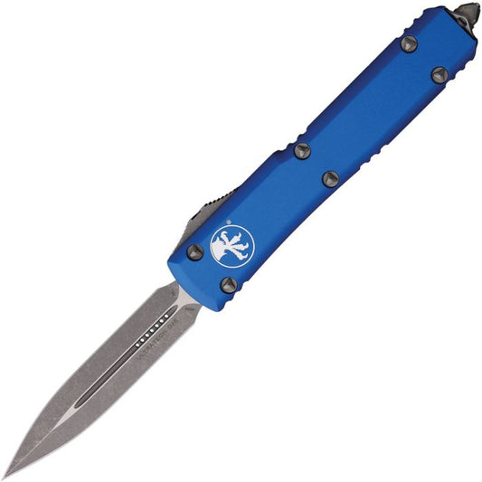 Microtech Auto Ultratech D/E OTF Ap Blue